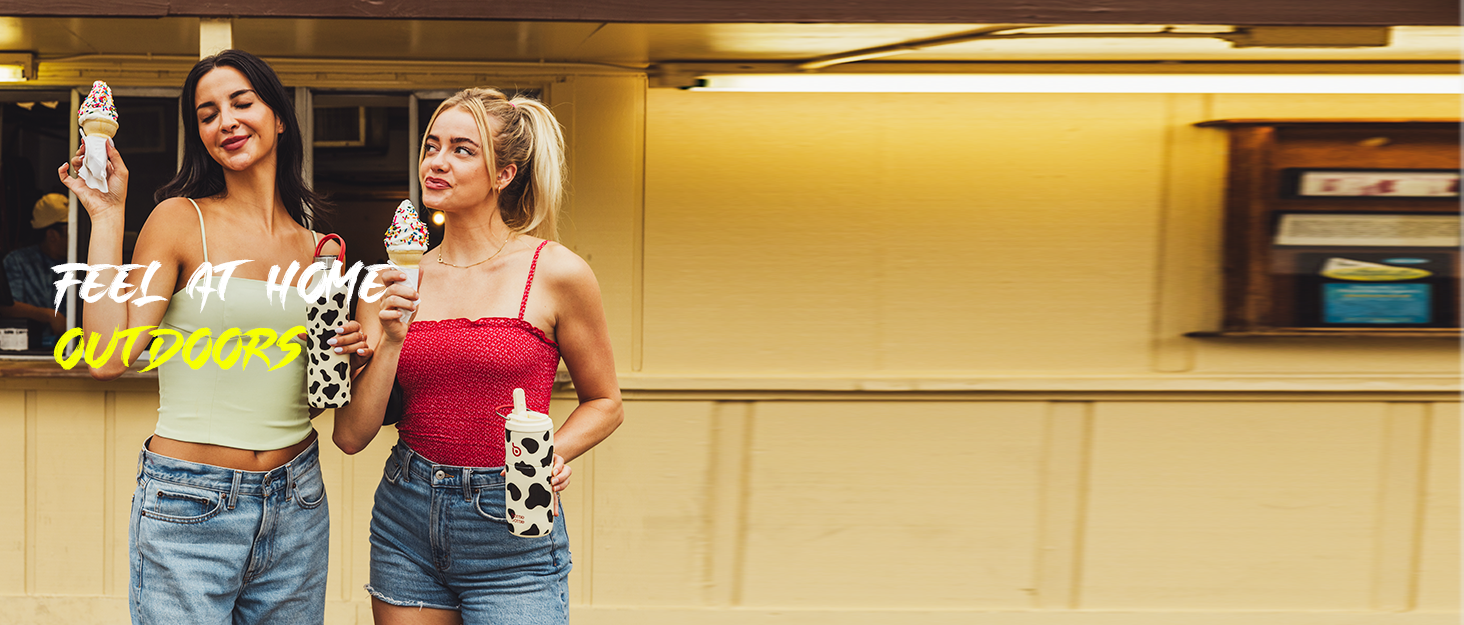 Термокружка з трубочкою та ручкою 760 мл (Blume) (Tree)