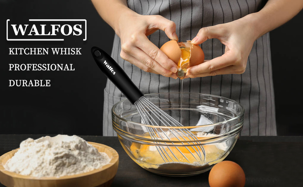 Набір міксерів Walfos® з нержавіючої сталі: 21 см, 23 см, 28 см. 3 шт. для збивання, змішування та приготування