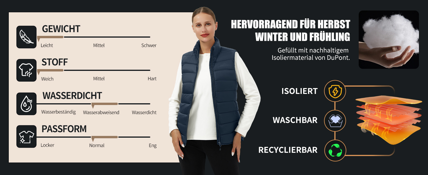 Жіноча степкова жилетка Pioneer Camp - тепла зимова жилетка без рукавів з блискавкою та кишенями, чорна, розмір S