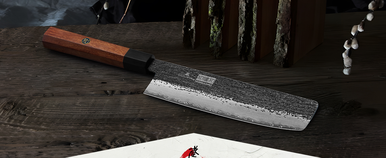Професійний японський кухонний ніж HOSHANHO Gyuto 20 см для м'яса та овочів