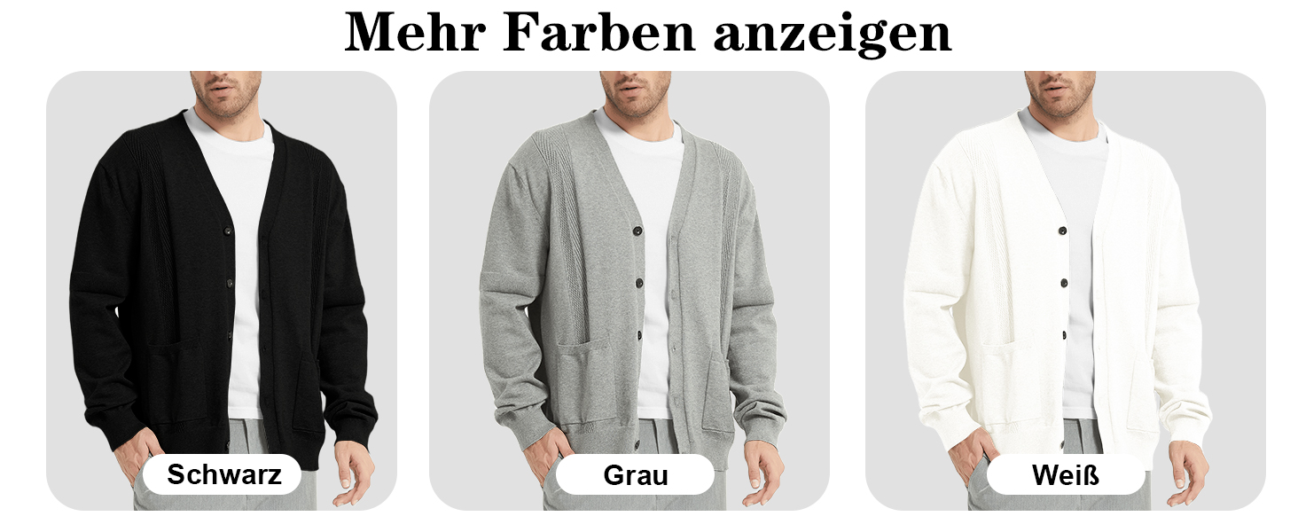 Чоловічий кардиган з в'язаного полотна, чорний, XL. Зручний чоловічий пуловер з V-подібним вирізом, довгі рукави, з кнопками та кишенями. Ідеальний для зими.
