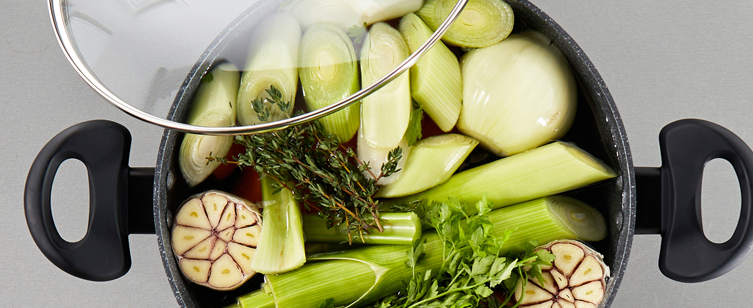 Сковорода Russell Hobbs RH02813EU7 Metallic Marble 28 см антипригарна, універсальна для індукції, грилю та смаження