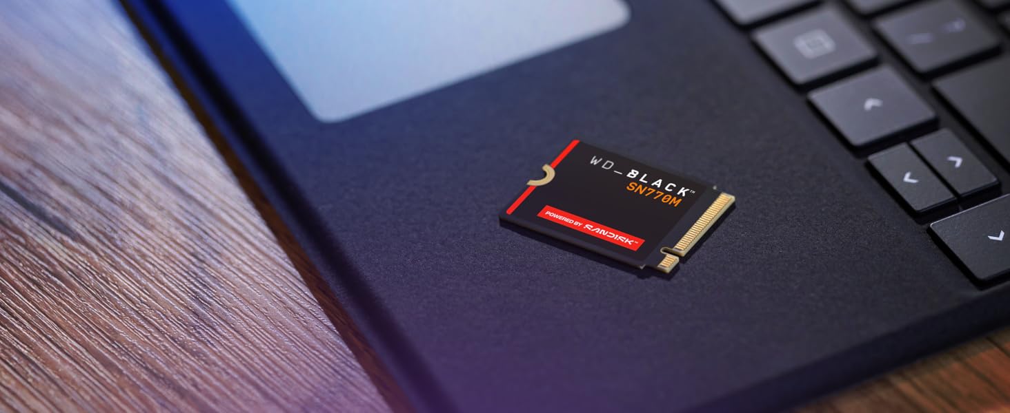 WD_BLACK SN770M 2TB NVMe SSD M.2 2230 для геймінгу (Steam Deck, Surface)