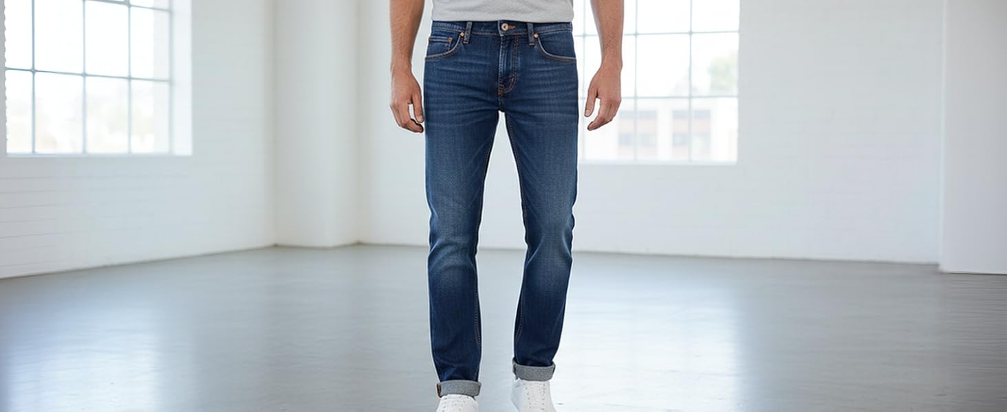 Чоловічі джинси Camp David NI:CO Regular Fit Stretch Dark Used 34W/32L