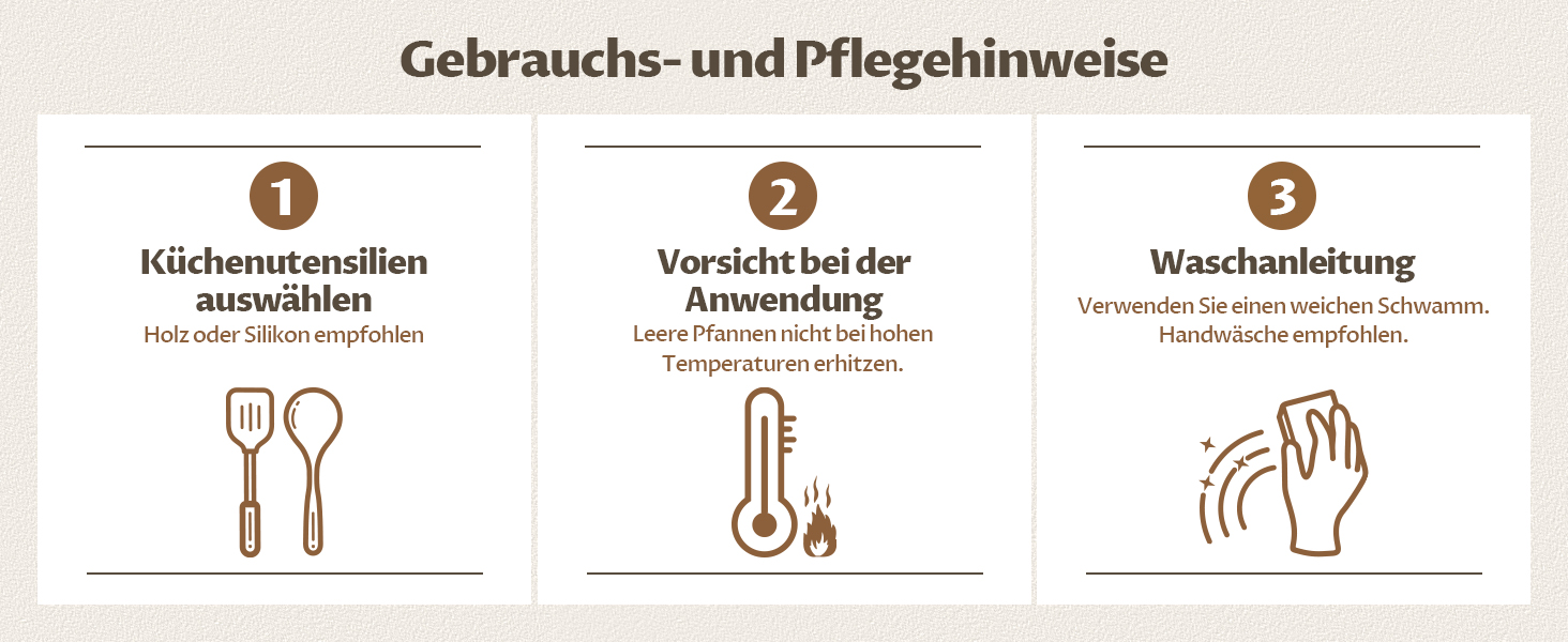 Набір сковорідок Fadware Induktion: антипригарне покриття, 20/24/28 см, знімний ручка, для всіх плит, PFOA/PFAS-free, для духовки, легке миття, для кемпінгу