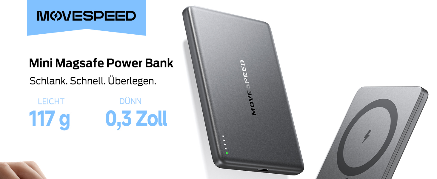 Power Bank Magsafe 5000mAh Рожевий: Бездротовий магнітний акумулятор для iPhone та Samsung Galaxy