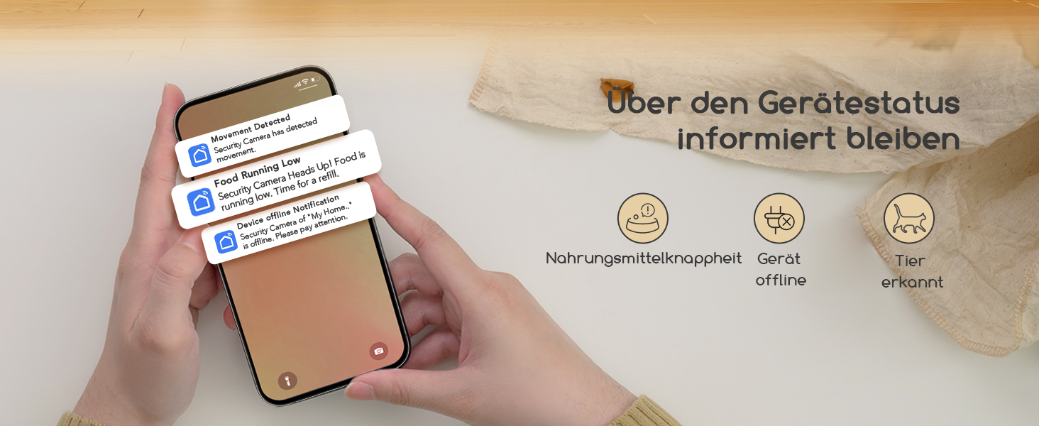 Автоматичне годування для котів та собак Faroro WiFi з камерою 3MP, нічне бачення, 4L, двосторонній зв'язок, керування через APP, розпізнавання руху
