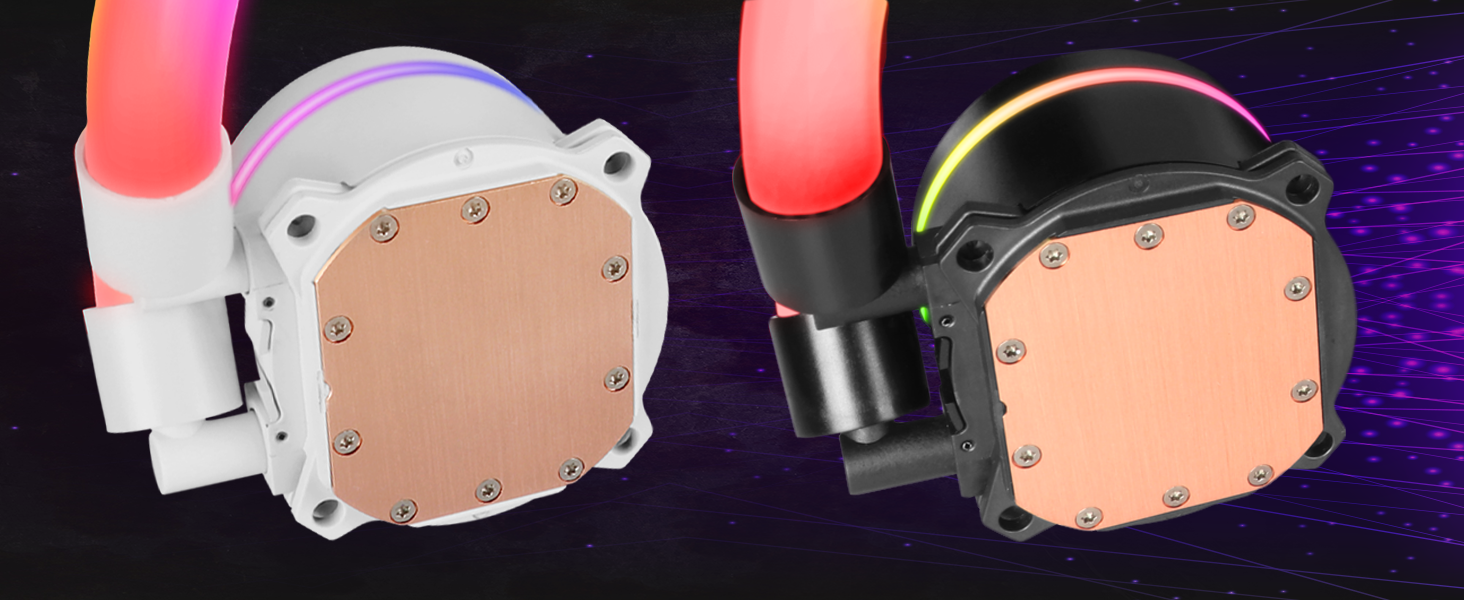 Система водяного охолодження EMPIRE GAMING Guardian G-V20 AIO для ПК - 240 мм, ARGB, Intel/AMD