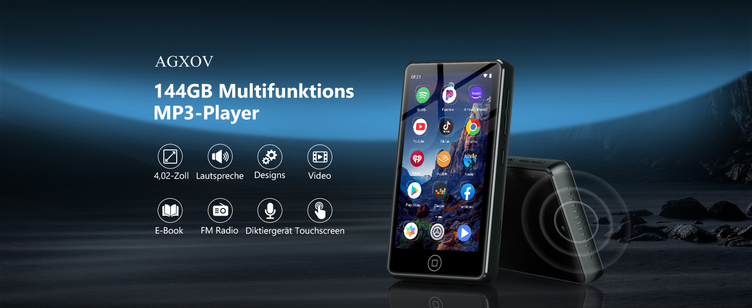 MP3 плеєр Spotify з Bluetooth та Wi-Fi, 5