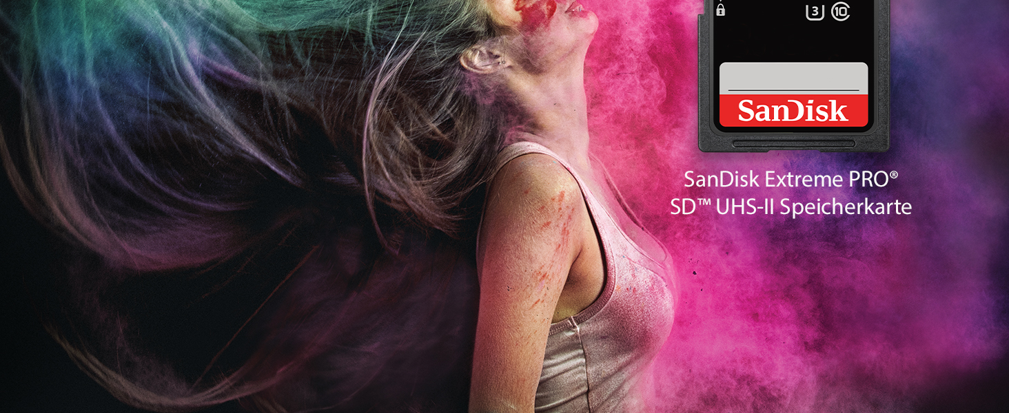 Карта пам'яті SanDisk Extreme PRO SDXC UHS-I 256 ГБ, V30, U3, швидкість 200 МБ/с, для 4K UHD відео