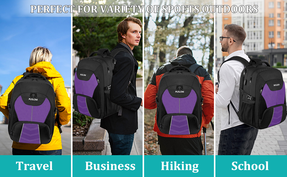 Чоловічий рюкзак 55L, великий, водовідштовхуючий, з відділенням для ноутбука 18.4