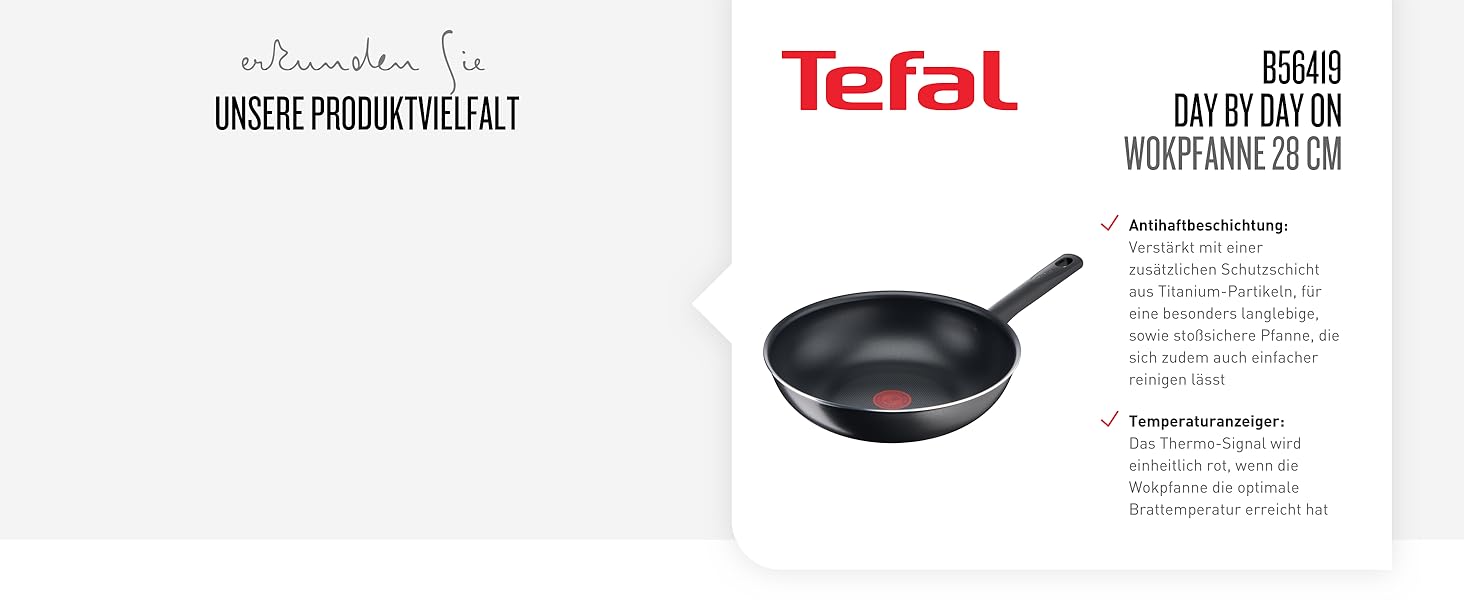 Сковорода Tefal Chefclub 28 см з антипригарним покриттям Titanium, індукційна, з індикатором нагріву Thermo-Signal, зелена