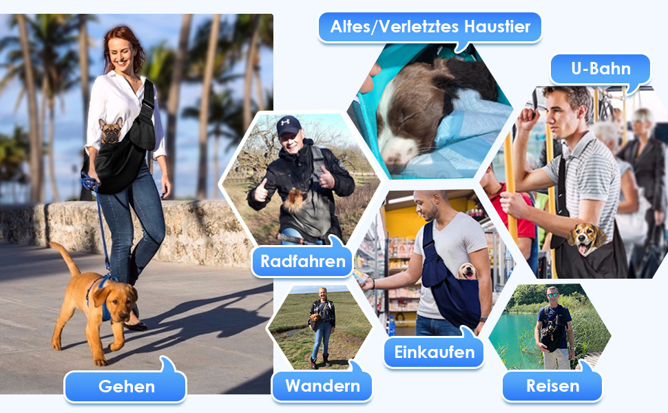 Сумка-переноска для собак SlowTon, чорна водонепроникна, M (для тварин 2,7-5,4 кг)