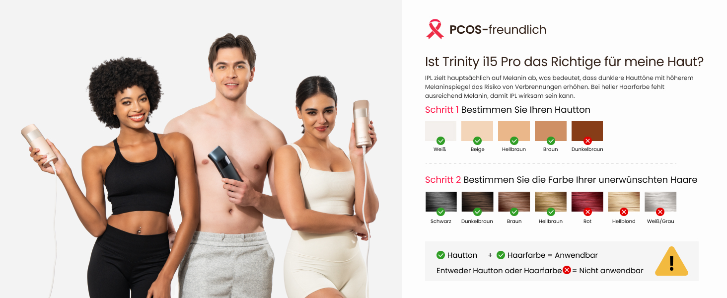 Пристрій для епіляції IPL з потрійним імпульсом, 12 см², охолодження сапфіровим льодом, лазерна епіляція для жінок та чоловіків, 3°C для безболісної та довготривалої епіляції вдома для обличчя, бікіні, інтимної зони (Champagne Gold)