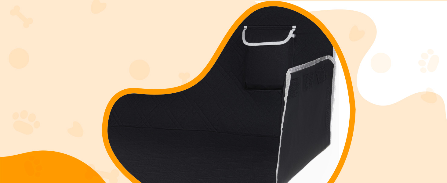 Захист для багажника автомобіля Toozey для собак: стежка, міцна, з бічним захистом та захистом краю вантажного відсіку | Водонепроникний килимок для собак в авто з міцною поверхнею | Захищає від подряпин та шерсті (208 * 138 см)