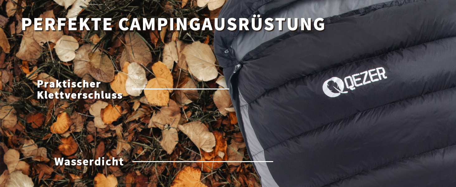 Спальний мішок пуховий, зимовий, 600FP+, 12°C/-24°C, легкий та теплий, для 3-4 сезонів, кемпінг, трекінг, чорний