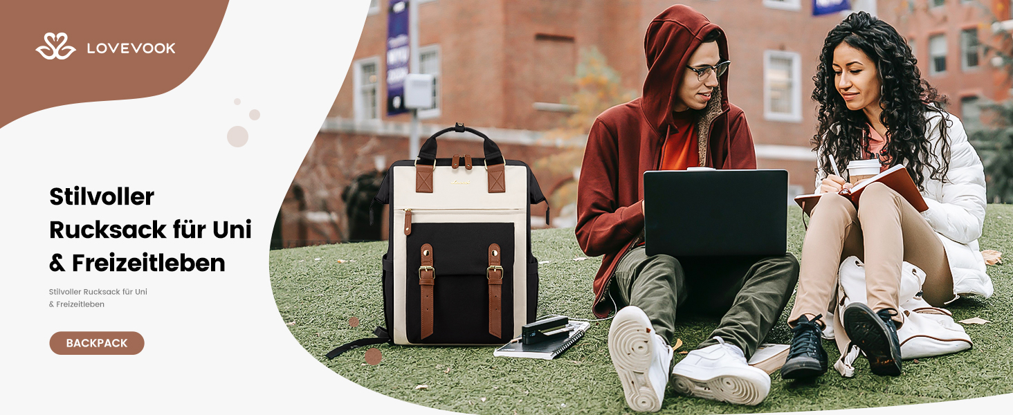 Жіночий рюкзак LOVEVOOK, 15.6