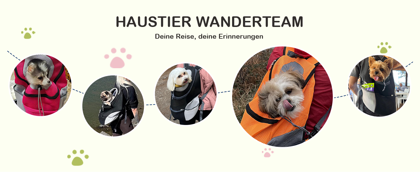 Рюкзак для собак та котів ALLSOPETS, переноска для маленьких тварин, рюкзак для велосипеда та мотоцикла, для піших прогулянок, кемпінгу та відпочинку на природі (чорний, M)