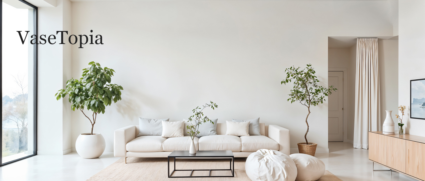 Керамічні вази 3 шт., сучасний мінімалізм, декор для дому, вази для сухоцвітів, вітальня, бежевий