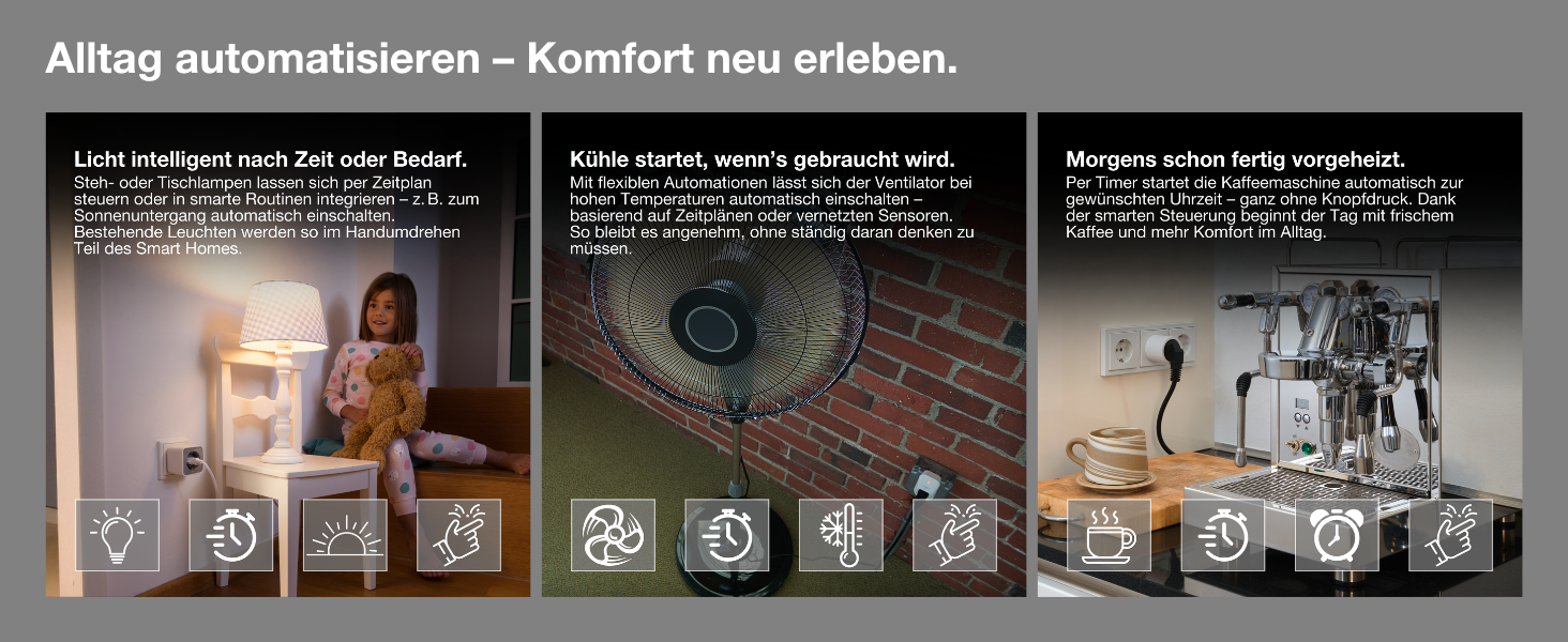 LEDVANCE Розумна мережева розетка з Wi-Fi, 3 розетки з USB, захист від перевантаження та стрибків напруги, керування через додаток, Alexa та Google, для дому