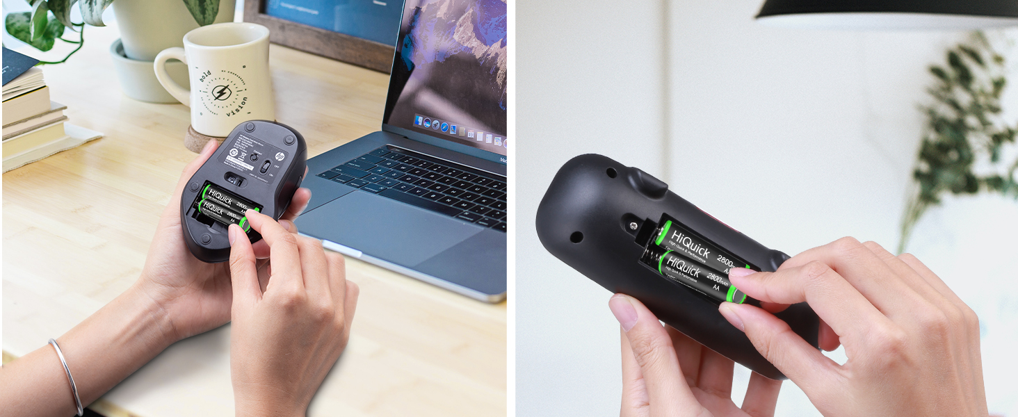 Зарядний пристрій HiQuick для акумуляторів AA AAA, 8 слотів з LED-дисплеєм, для NI-MH/NI-CD акумуляторів (без акумуляторів)