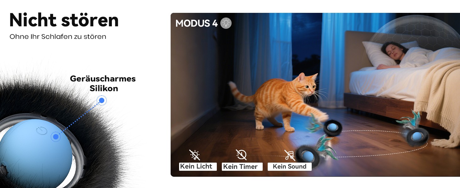 Інтерактивне іграшкове м'ячик для котів з лабіринтом та пір'ям, автоматична іграшка-приховище, мисливська гра, подарунок для кота