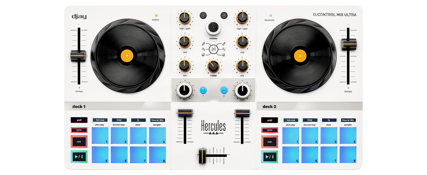 Hercules DJControl Mix Ultra – мобільний DJ-контролер для смартфонів (iOS/Android)