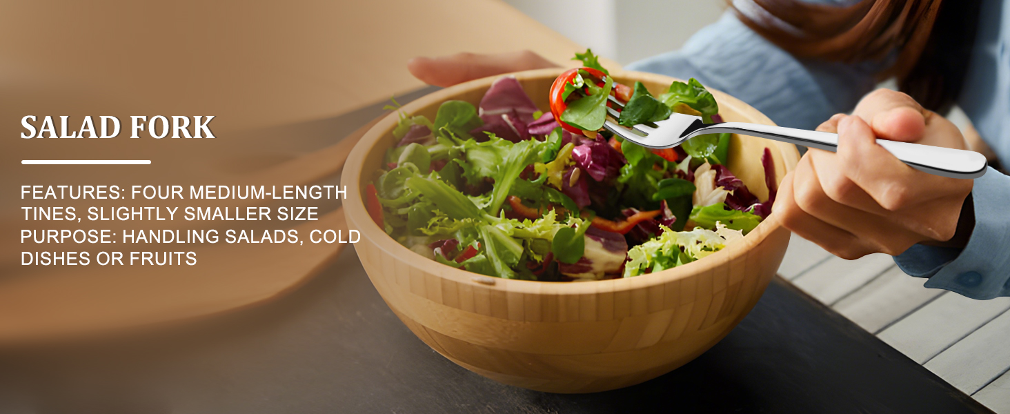 Набір столових приборів TAN REN, чорний, 48 предметів (8 осіб), з ножем для стейка, нержавіюча сталь