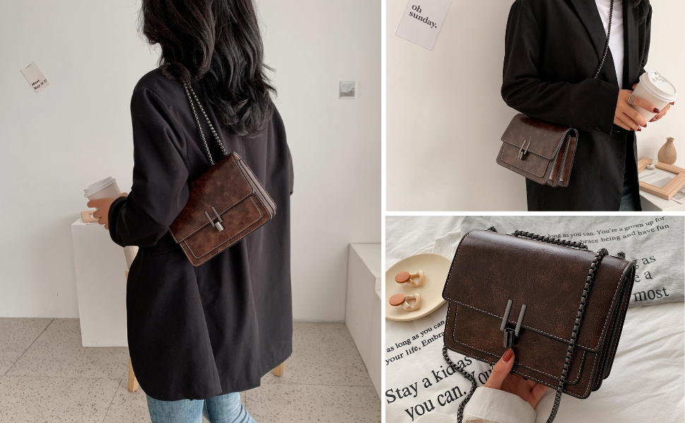 Сумка жіноча Travistar через плече: ланцюжок, кросбоді, вечірня, міська, шкіряна (K077-зелений)