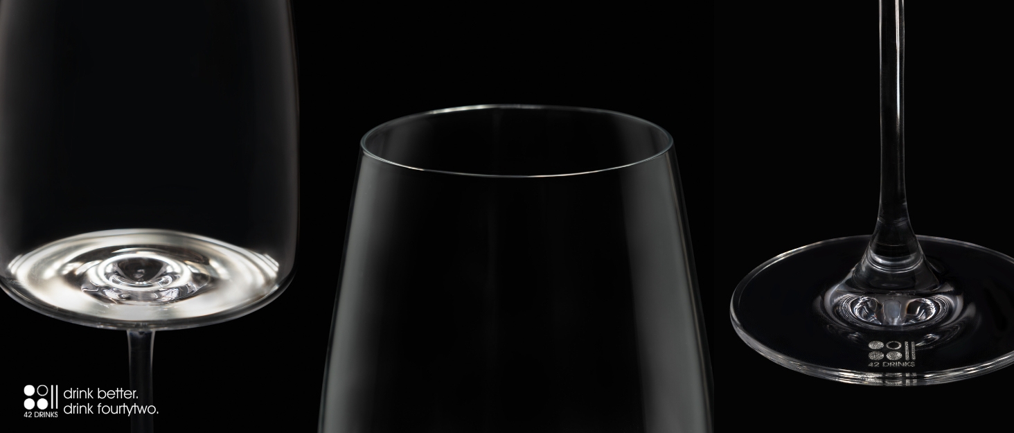 Набір білих келихів 6 шт. об'ємом 420 мл з мікрофіброю – Елегантні келихи для вина та Aperol Spritz – придатні для миття в посудомийній машині, безпечно упаковані, Made in Europe