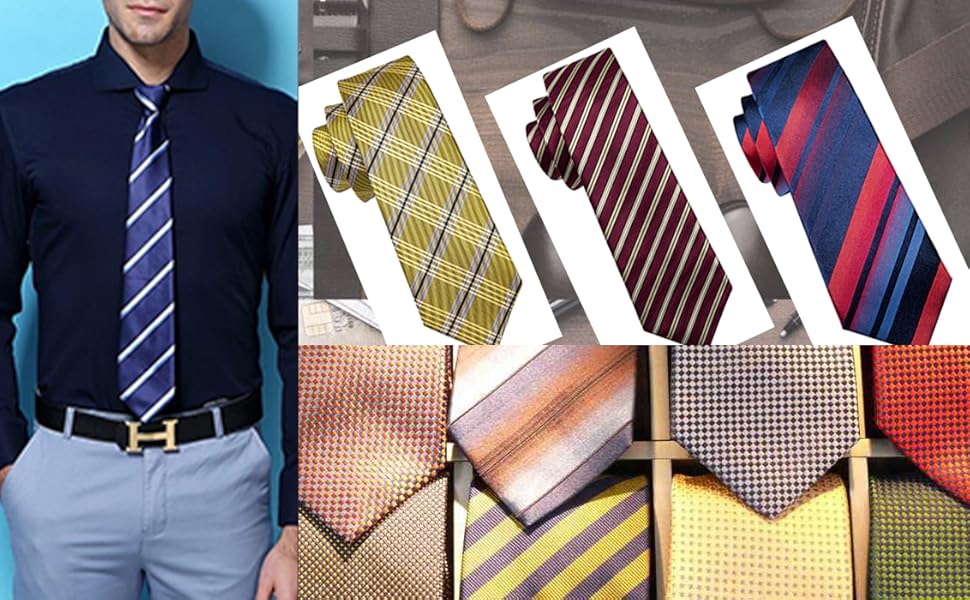 Краватка з бавовни та шовку Barry.Wang для чоловіків, комплект з кишеньковим хустиною та запонками, святкова краватка в клітинку, чорно-червоний колір