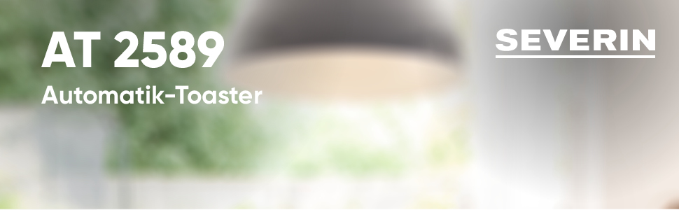 Тостер Severin AT 2589 з підігрівом для булок, 800 Вт, нержавіюча сталь, чорний