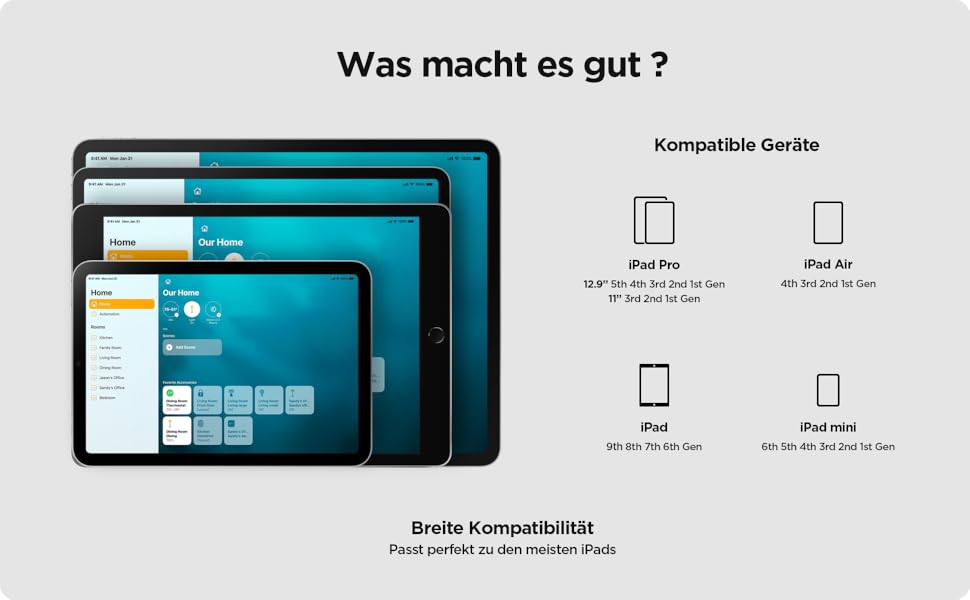 Тримач для планшета elago Home Hub Mount для Apple iPad, iPad Air/Pro, Samsung Galaxy Tab та інших планшетів, силіконовий, з кабелем-органайзером, чорний