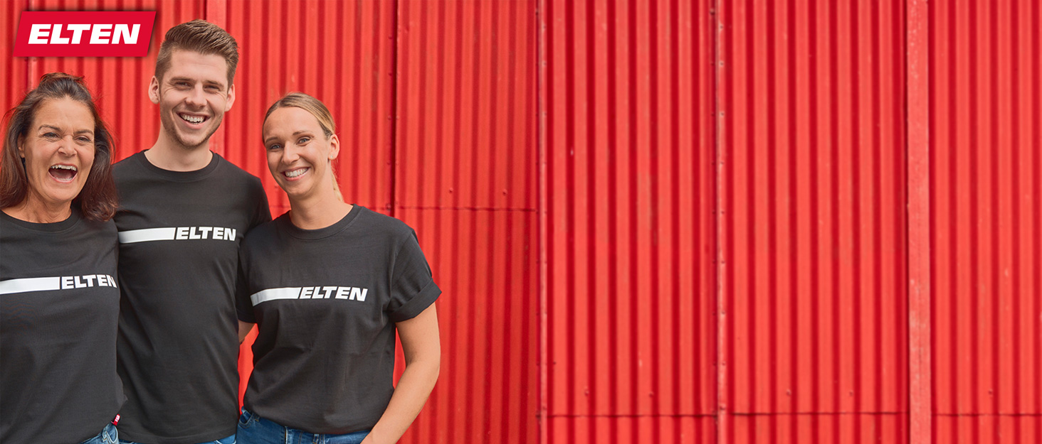 Робочі черевики ELTEN Jori Rapid Black-red Mid ESD S3S, чоловічі та жіночі, текстиль, пластикова захисна капа, легкі, спортивні, 44 EU, чорний/червоний