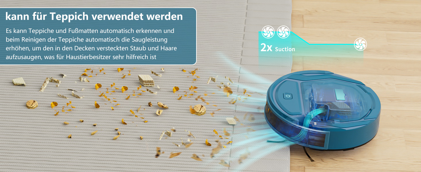 Робот-пилосос OKP, 3000Pa, з Wi-Fi, керуванням через додаток/Alexa, для шерсті тварин, килимів та твердих підлог, самостійна зарядка, K2P