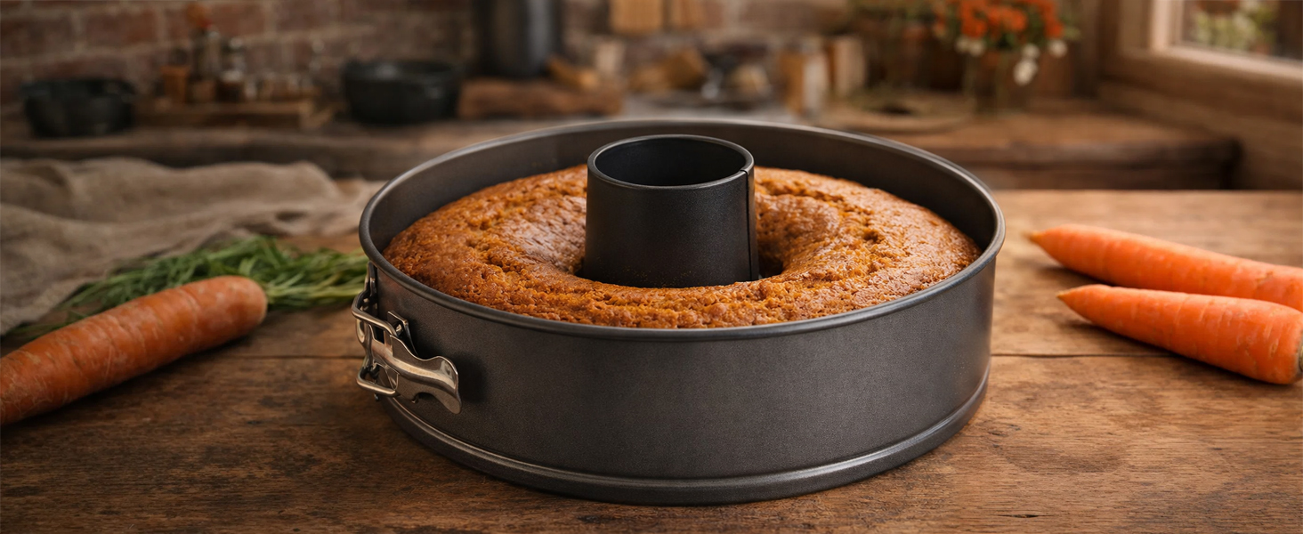 Форма для випічки GF Cake Kranz 2 в 1 з антипригарним покриттям, Ø 26 см - для бісквітів, кексів, тортів