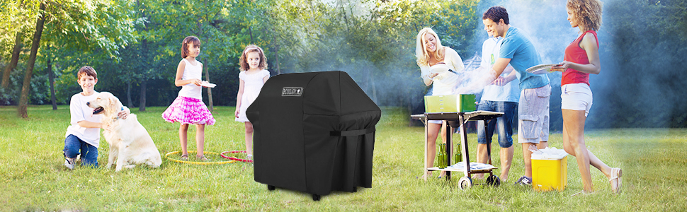 Водонепроникний чохол для гриля, захисний покрив BBQ для Brinkmann, Char Broil, Holland, Jenn Air