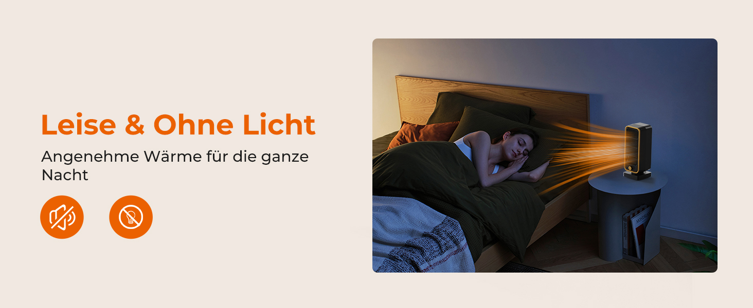 Електричний обігрівач PTC: тихий, енергоефективний, 900W, 3 режими, захист від перегріву та перекидання, для кімнат та спалень, чорний