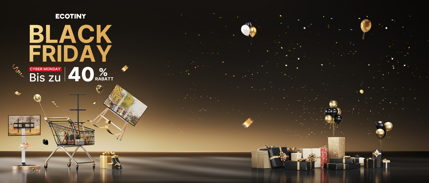 Підставка для телевізора на колесах з кріпленням для саундбару, 50-90 дюймів, до 70 кг, регульована висота та нахил, MAX VESA 600x400 мм