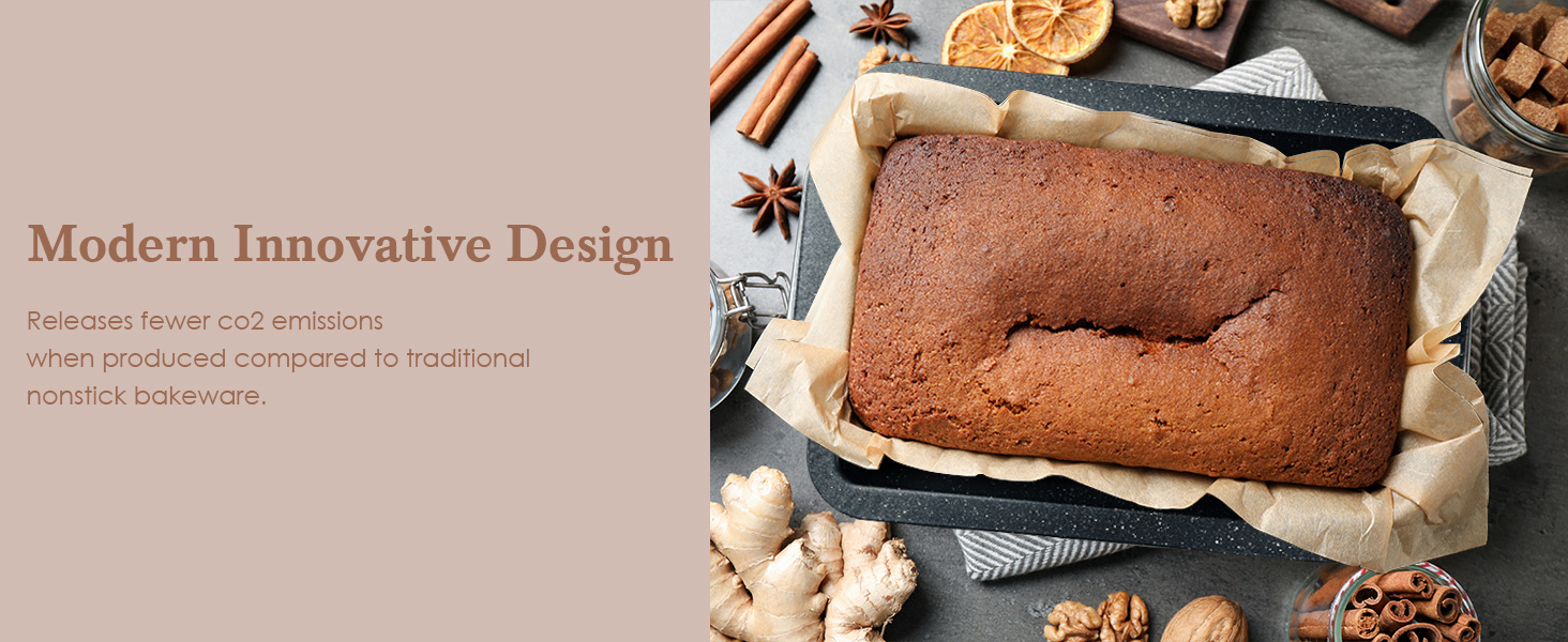 Набір форм для випічки RIOVARM Granit Antihaft 7 шт. - Форми для кексів, хліба, пирогів