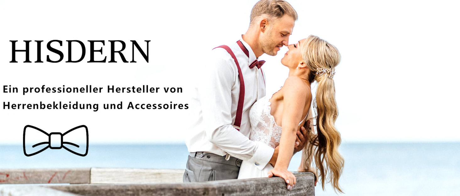 HISDERN Комплект краватка-метелик з кишеньковим хустиком та запонками, з гачком, регульована, вже зав'язана, для весілля, свят, Різдва, Хелловіна, бордовий A1