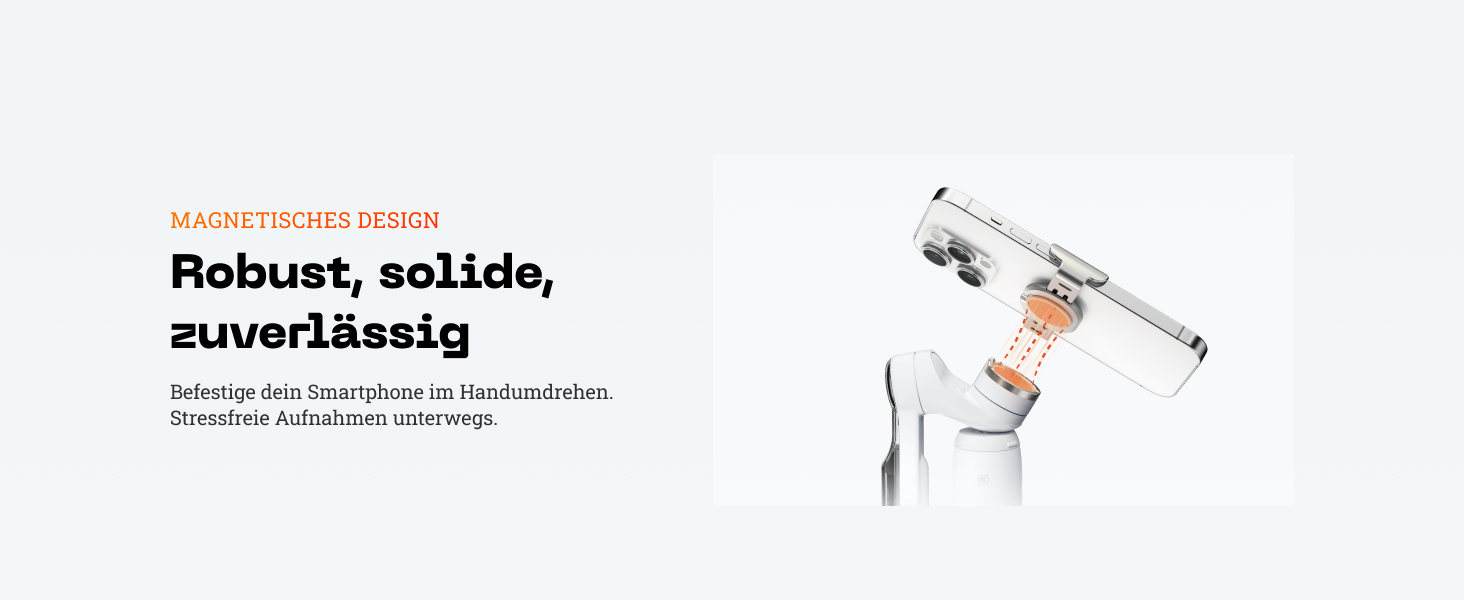 Insta360 Flow - Gimbal для смартфона з автотрекінгом, 3-осьова стабілізація, вбудований селфі-стік та штатив, білий