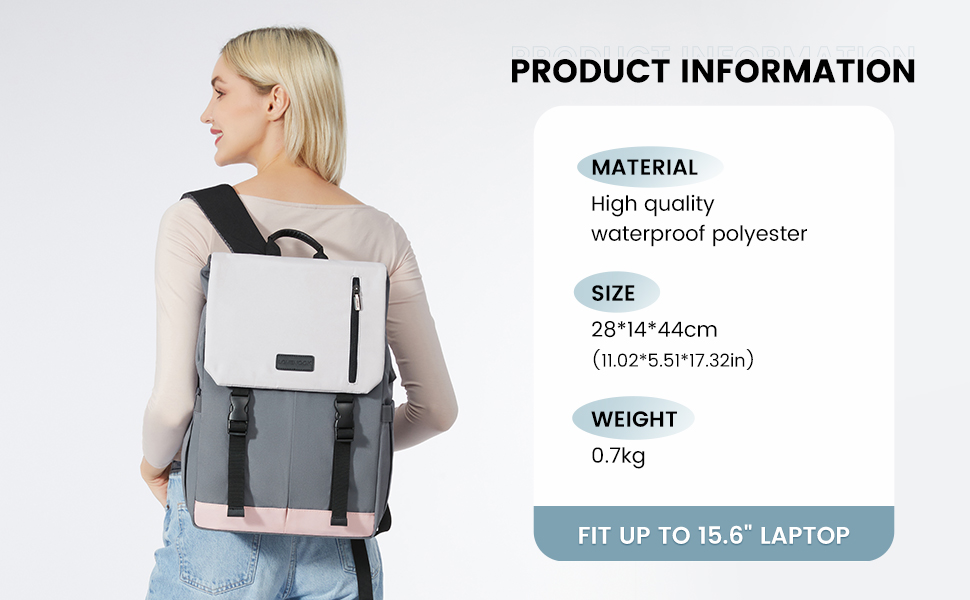 LOVEVOOK Рюкзак для жінок Елегантний 15.6