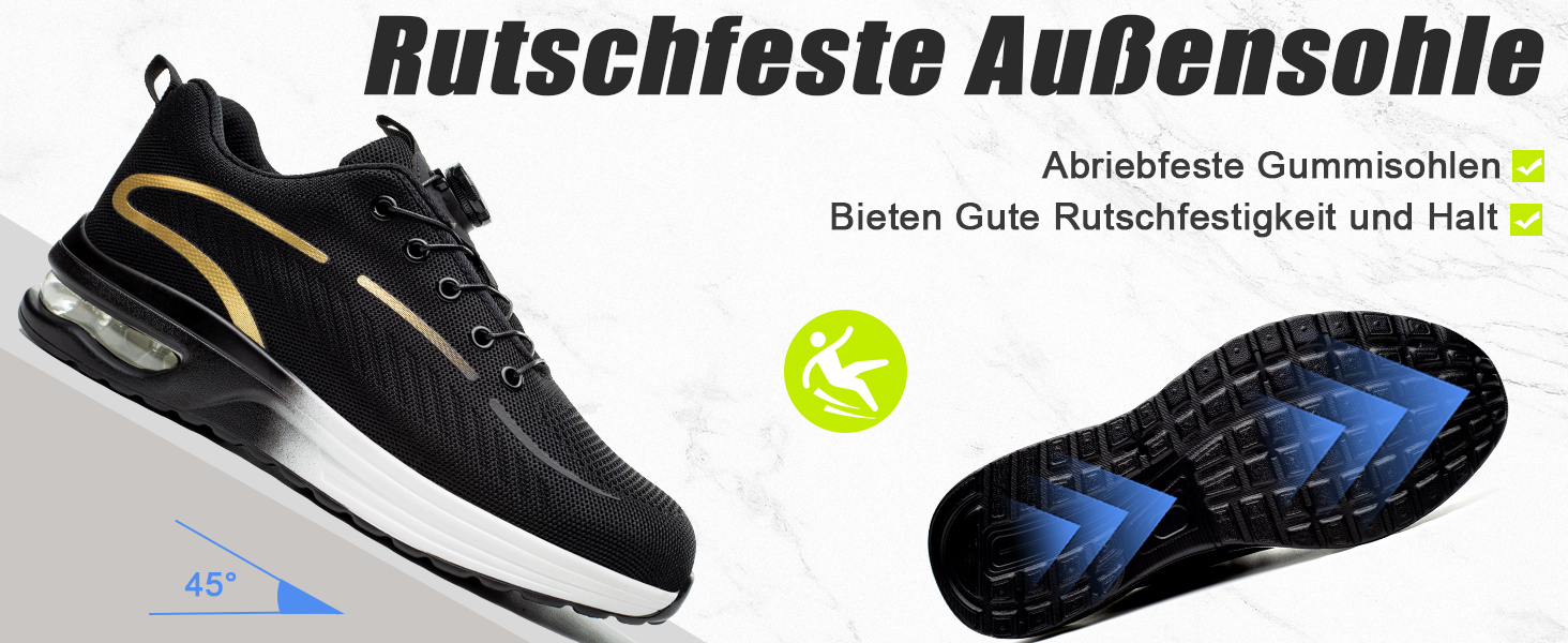 Робочі черевики для чоловіків та жінок. Зі сталевим підноском, легкі, спортивні, неслизькі, дихаючі, модні. Розміри 38-46 EU, 41 EU. Нова мультимодель.