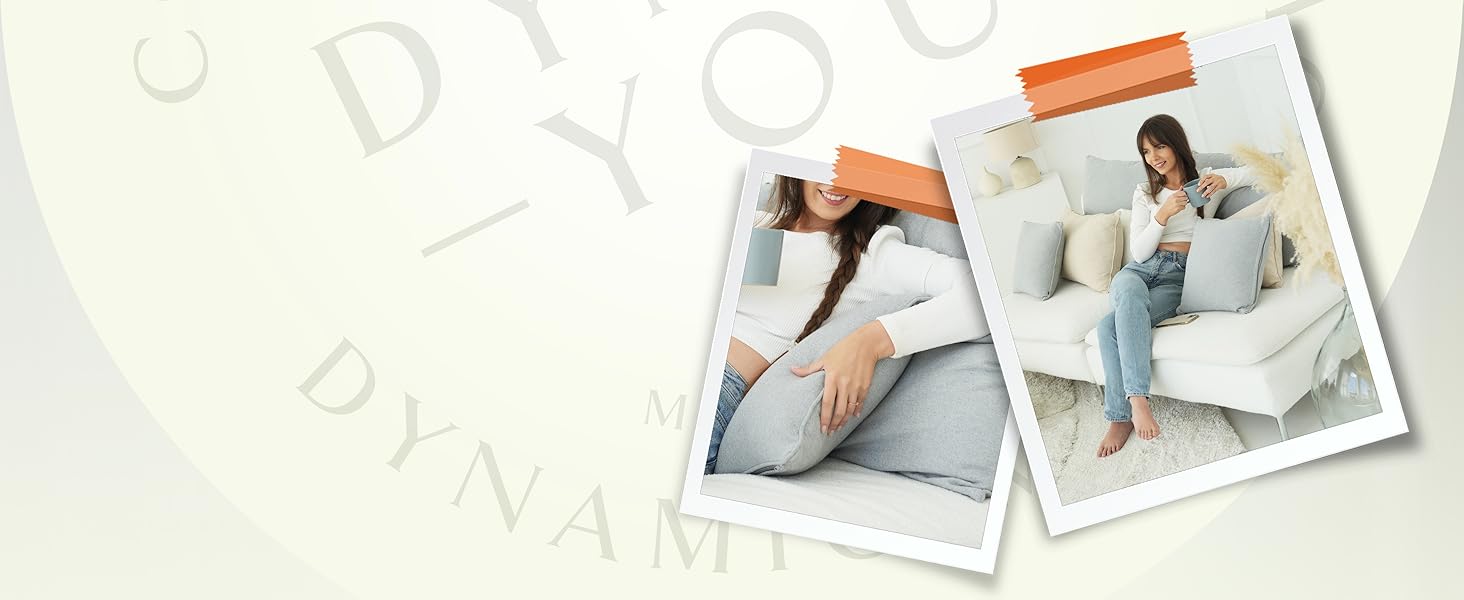 Декоративні подушки DYNMC you з наповнювачем і чохлом, 40x40 см, чорні, 2 шт, OekoTex, для дивана та софи, багато наповнювача, сірі, 60x80 см, 2 шт