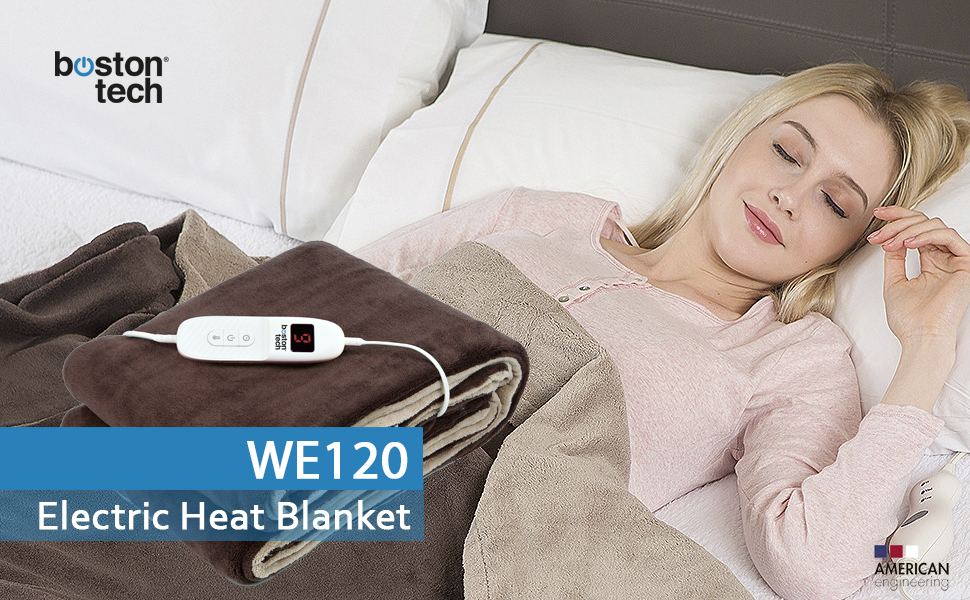 Електрична ковдра Comfortmax Double | 180x130 см | 9 температурних режимів | Знімний пульт | Швидкий нагрів | Автоматичне вимкнення | Захист від перегріву | Можна прати в пральній машині