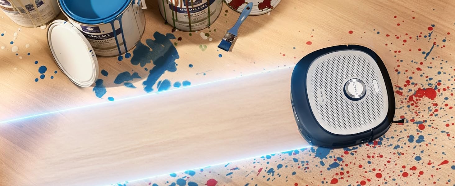 Робот-пилосос та робот-мийник Cecotec Conga Z100 X-Treme з автопорожненням та керуванням через додаток. Лазерна навігація, інтерактивне картування, 15000Pa, 240 хв автономної роботи, знімне моп, база з 3 баками