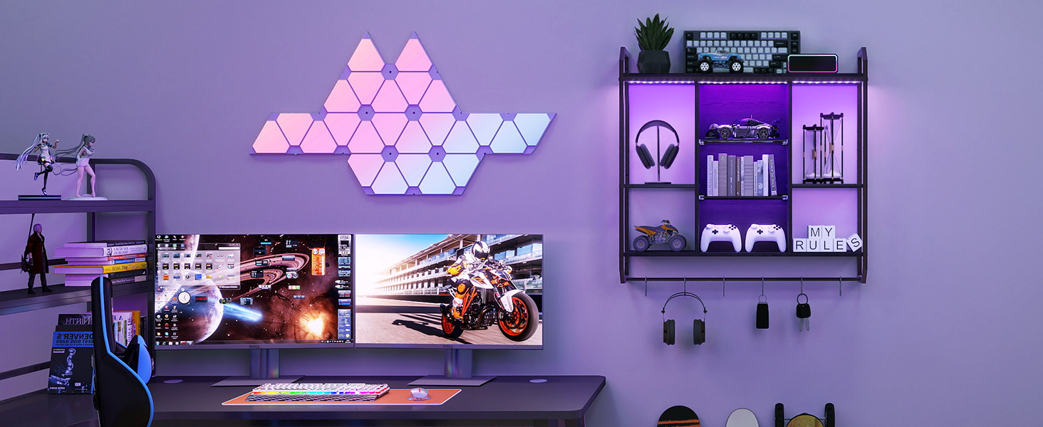 Стильне металеве вітрина для вина з LED-підсвічуванням на стіну, 3 яруси, чорний колір, для бару, кухні, вітальні, ресторану, 20x80 см