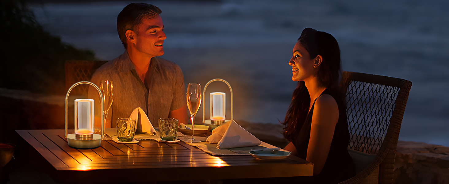 Світлодіодна настільна лампа з димером, акумуляторна, бездротова, сенсорна, 3 режими світла, кришталева, портативна, USB-C зарядка (Срібло)