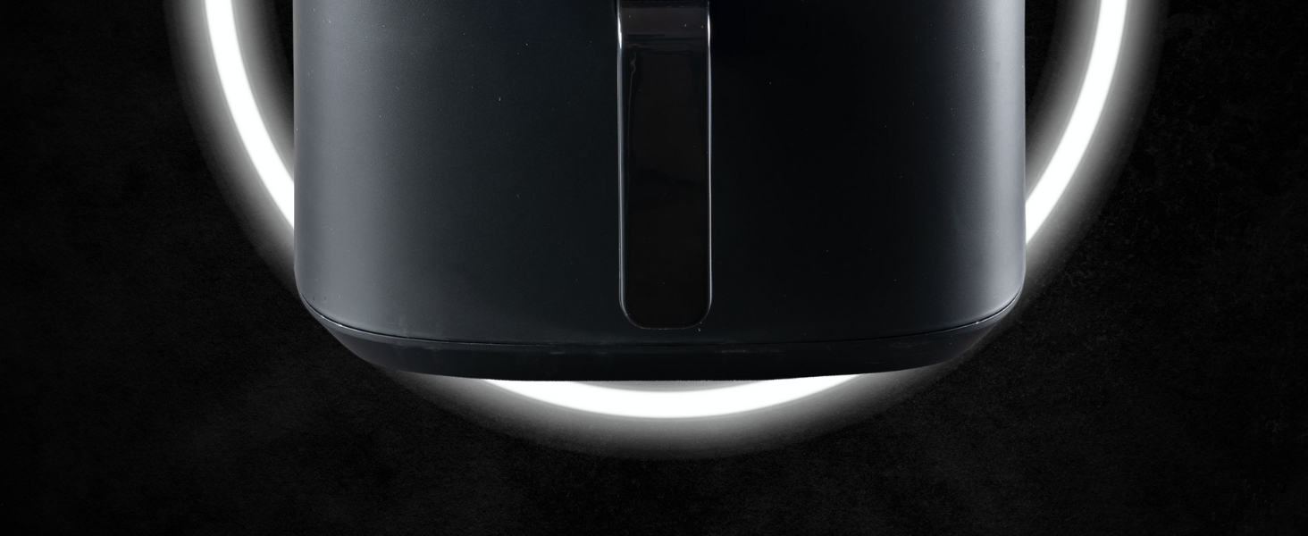 Фритюрниця повітряна Sommertal HF760-7,6L XXL з сенсорним екраном, 8 програм, 2000 Вт - енергозберігаюча та здорова, велика фритюрниця